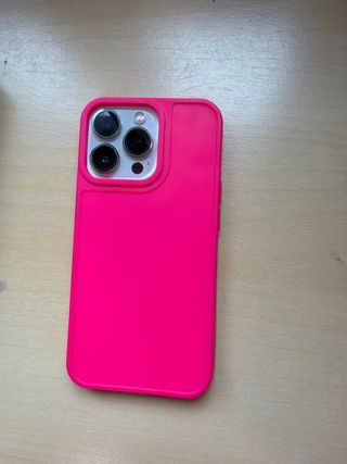 Custodia iPhone 13 Pro Rosa Neon