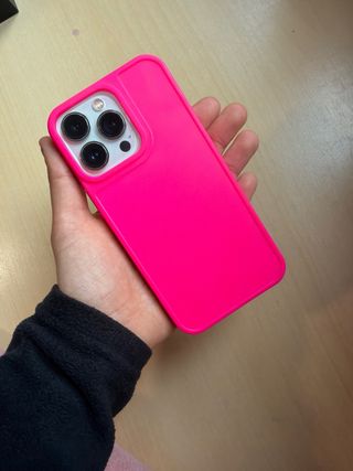 Custodia iPhone 13 Pro Rosa Neon