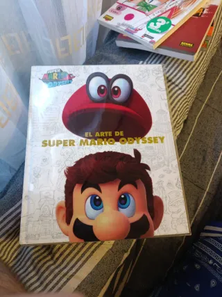 Libro El Arte de Super Mario Odyssey