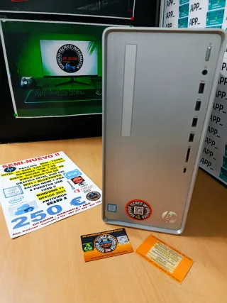 Torre HP i5 9400 Semi-Nueva