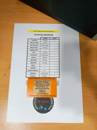 Torre HP i5 9400 Semi-Nueva