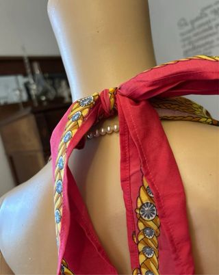 Vestitino estivo allaccio collo con zip