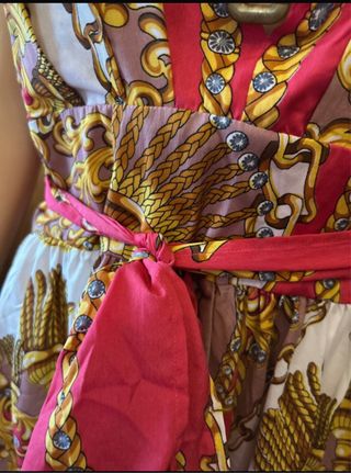 Vestitino estivo allaccio collo con zip