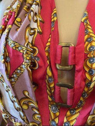 Vestitino estivo allaccio collo con zip