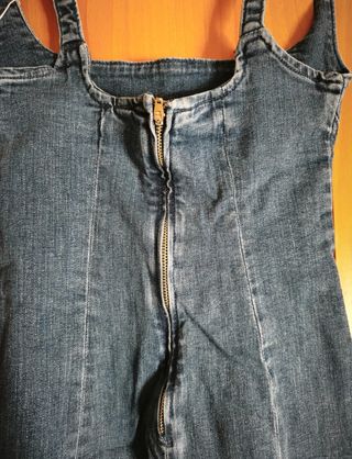 Vestido vaquero Bershka XS