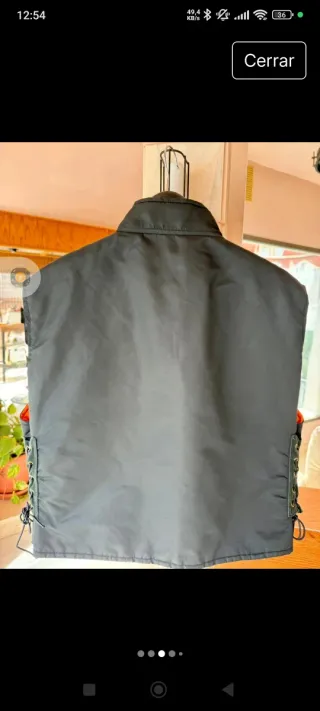 Chaleco Schott Negro