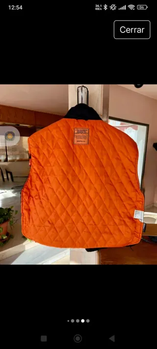 Chaleco Schott Negro