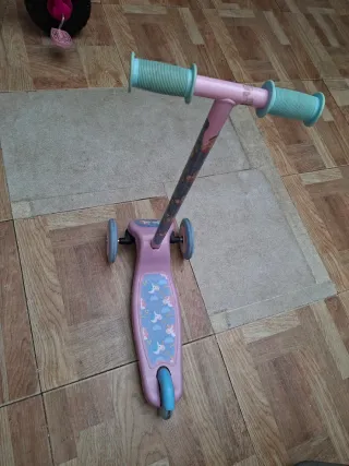 Patinete infantil 3 ruedas unicornio