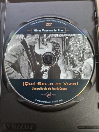 DVD Qué Bello es Vivir (Frank Capra)