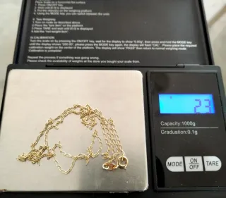 Cadena Oro 18k 2.3gr
