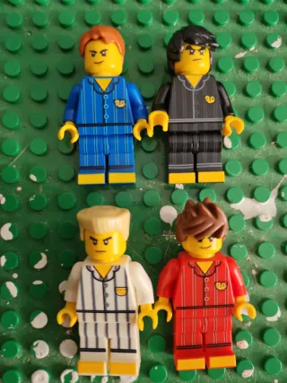 Lego Ninjago Pijamas Figuras (4 Piezas) no oficial