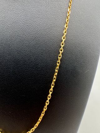 02-0062 CADENA ORO TIPO FORZADA