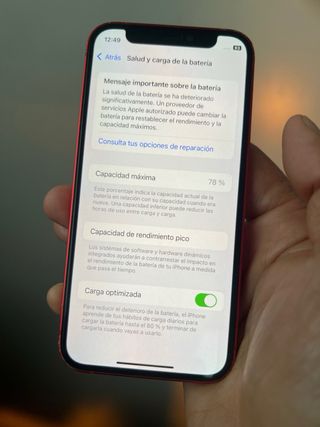 iPhone 12 Mini 64GB Rosso