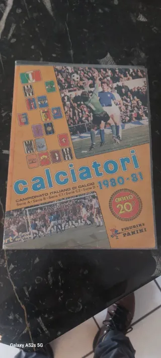 Album Calciatori Panini 1980-81