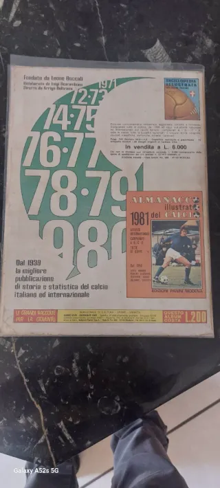 Album Calciatori Panini 1980-81