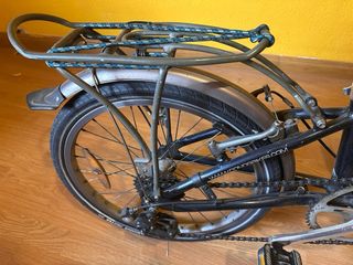 Bicicleta Plegable Negra Connor modelo zippy.