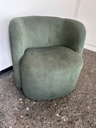 Poltrona singola Maison du Monde verde