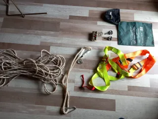 Equipo anticaída y trabajo vertical
