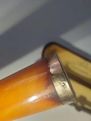 Boquilla para fumar vintage estuche Fernando Barce