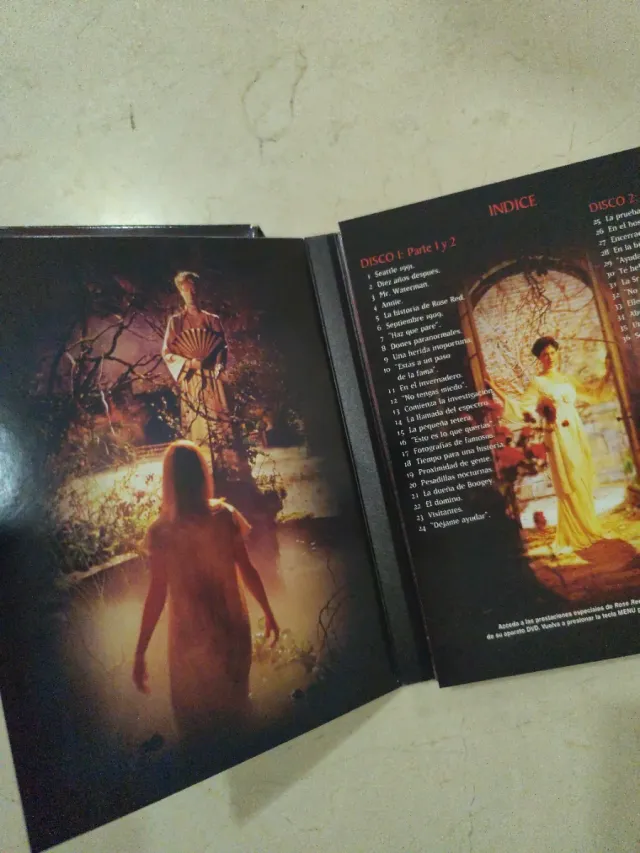 2 DVDs Stephen King Rose Red (Español)