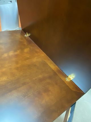 Mesa plegable madera 90x94cm a 90x198cm