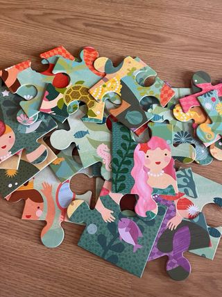 Puzzle de suelo Petit Collage Sirenas