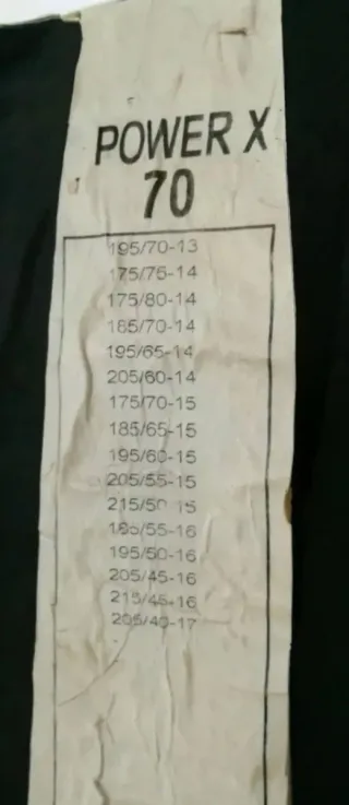 Catene da neve Power X misura 70