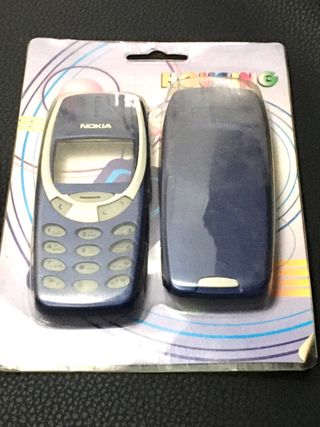 Carcasa Nokia 3310 / 3330 Azul metalizado