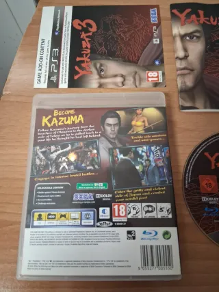 PS3 Yakuza 3 Juego SEGA