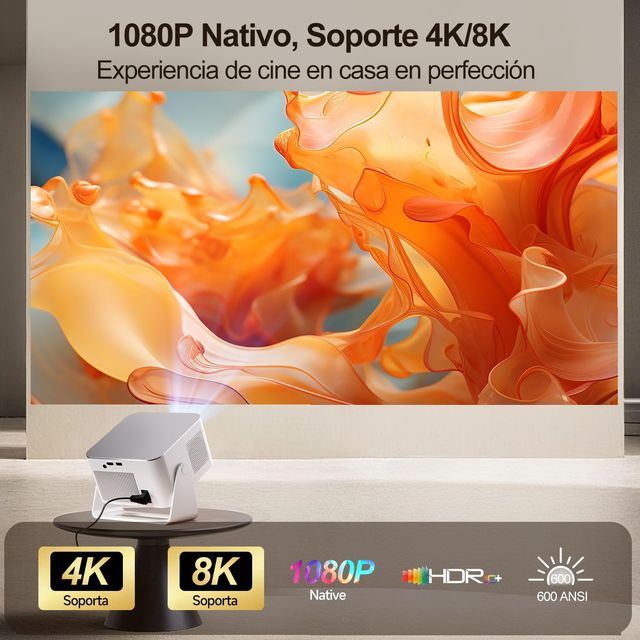 Proyector Magcubic WiFi y Bluetooth