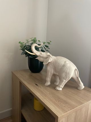 Elefante Decoración Moderno Resina/Cerámica