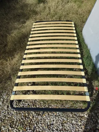 Somier individual madera y metal de 200 x 90cm