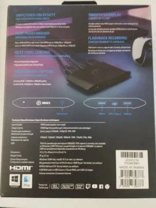 Capturadora Elgato HD60X PS5 & Xbox