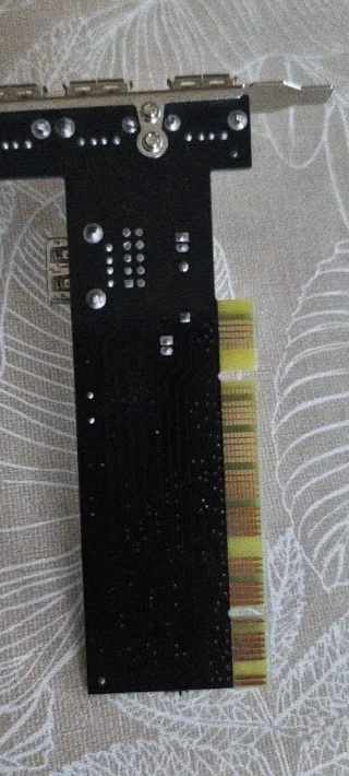 Placa PCI con 4 Puertos USB VIA