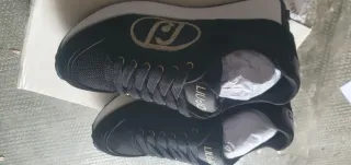 Scarpe Liu Jo Donna Pelle N.37 Nero Oro