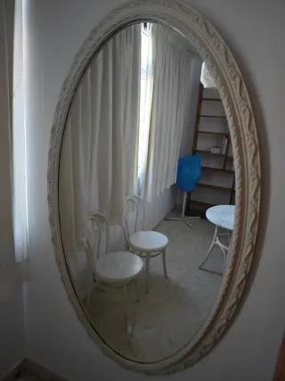 Espejo Ovalado Vintage Grande