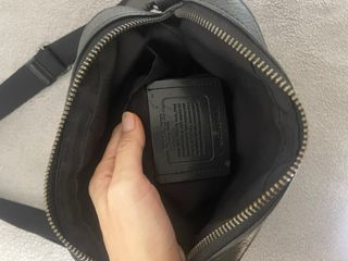 Bolso Coach Metropolitan Flight Bag Negro