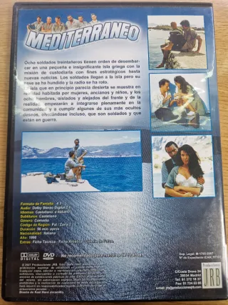 Mediterraneo DVD Película Italiana