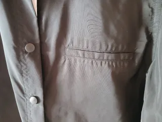 Camisa Zara negra botones clip sin estrenar
