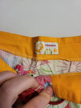 Pantaloncini costume donna floreali