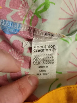 Pantaloncini costume donna floreali