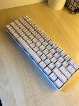 Teclado Mecánico Blanco
