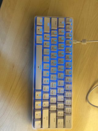 Teclado Mecánico Blanco