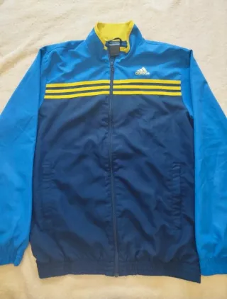 Chándal Adidas azul y amarillo