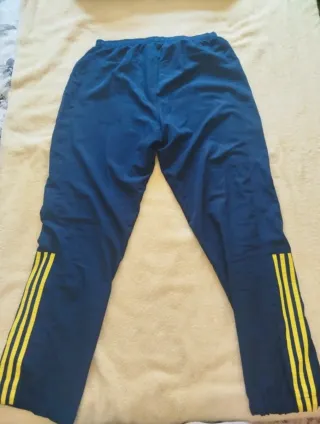 Chándal Adidas azul y amarillo