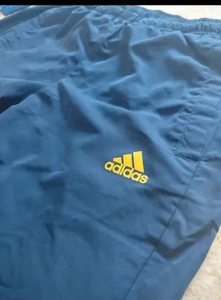 Chándal Adidas azul y amarillo
