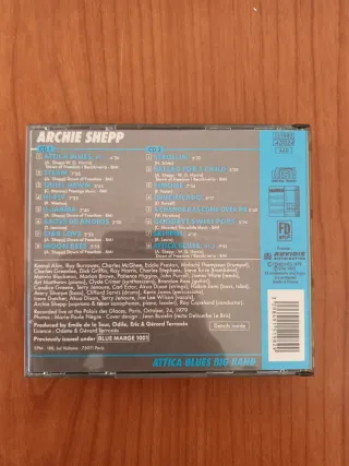 CD Archie Shepp Attica Blues Big Band (Doble CD)