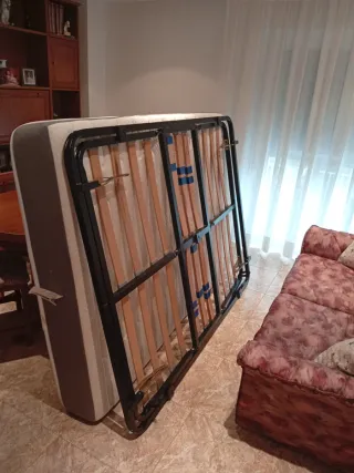 Cama matrimonio Completa: Base, Colchón , Edredón