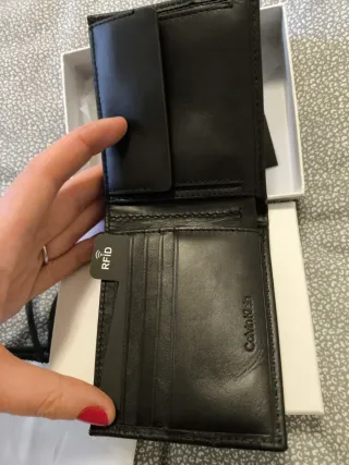 Portafoglio uomo Calvin Klein nero