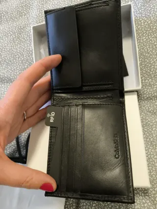 Portafoglio uomo Calvin Klein nero